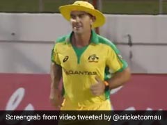 Watch: Justin Langer Wears Mitchell Marsh's Kit After 'Losing A Bet'