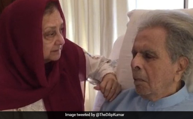 "Dilip Kumar's Health Is Improving, Request Your Prayers," Tweets Wife Saira Banu