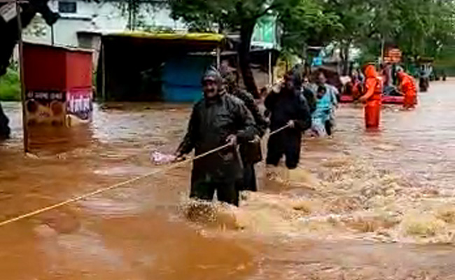 Rescue Team, Chopper, Boats Deployed In Maharashtra's Latur After Heavy Rain