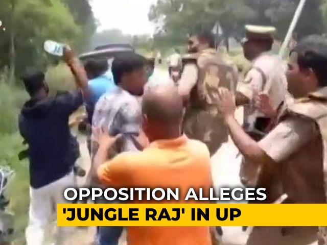 "Jungle Raj" Prevails In UP: Mayawati As Violence Mars Panchayat Polls