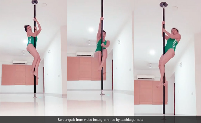 Aashka Goradia's Pole Dance Video Sends Instagram Into Meltdown