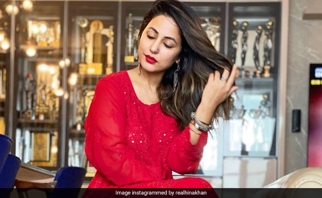 Eid Mubarak From Hina Khan. See Pics From Her Festivities