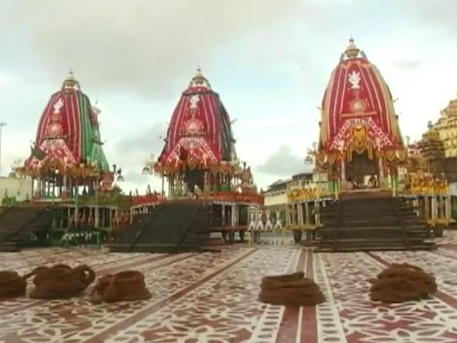 Amid Pandemic, Rath Yatra Without Devotees In Puri