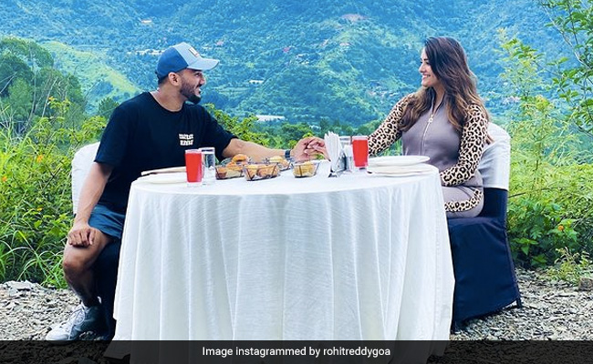 Anita Hassanandani And Rohit Reddy Had Breakfast With A View