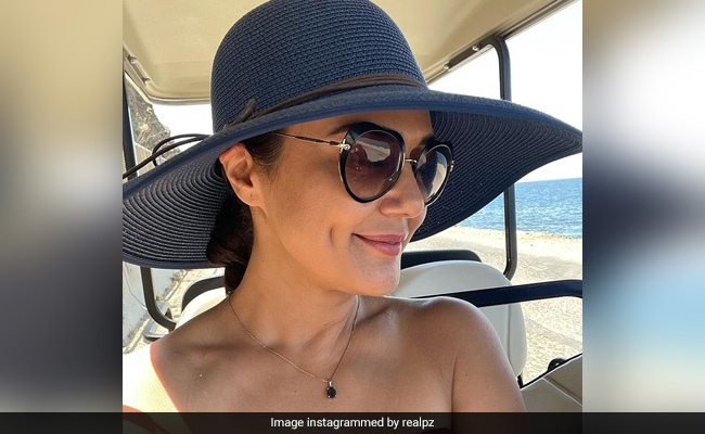 We Can 'Sea' How Happy Sun And Sand Make Preity Zinta