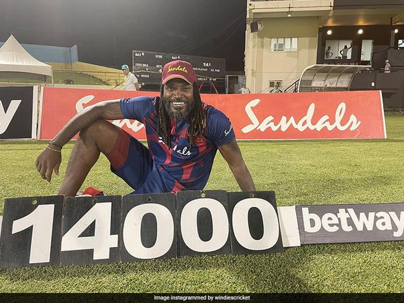 West Indies vs Australia: Chris Gayle Becomes First Cricketer To Score 14,000 T20 Runs
