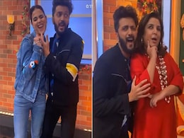 ‘घरवाली’ जेनेलिया डिसूजा और ‘बाहरवाली’ फराह खान के बीच बुरे फंसे Riteish Deshmukh, देखें डांस Video ‘घरवाली’ जेनेलिया डिसूजा और ‘बाहरवाली’ फराह खान के बीच बुरे फंसे Riteish Deshmukh, देखें डांस Video
