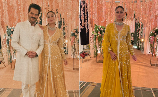 Kareena Kapoor In A Gorgeous Yellow Rs 1.4 Lakh <i>Anarkali</i> From Ridhi Mehra Has Charmed Us Entirely