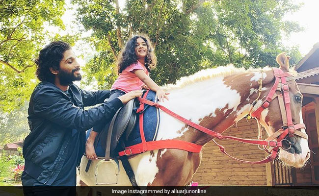 Allu Arjun's Daughter Arha To Make Her Film Debut With Samantha Ruth Prabhu's <i>Shakuntalam</i>. "A Proud Moment," He Writes