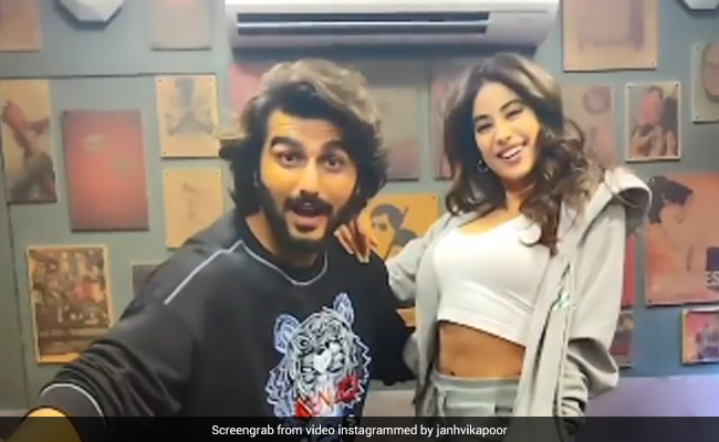 Janhvi Kapoor And Arjun Are "Coming Soon With Something Exciting." We Can't Wait