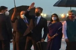 US Secretary of State Arrives; To Hold Talks With Indian Leaders Tomorrow US Secretary of State Arrives; To Hold Talks With Indian Leaders Tomorrow