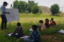 Digital Divide: In Rajasthan, Classes In The Open Digital Divide: In Rajasthan, Classes In The Open