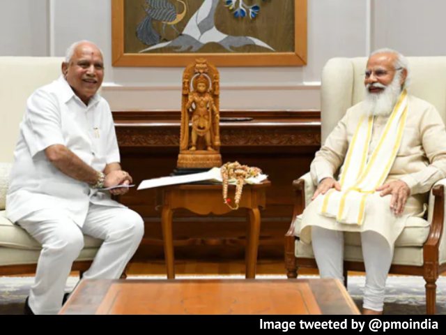 "You Tell Me": BS Yediyurappa Laughs Off Turmoil Talk After Meeting PM