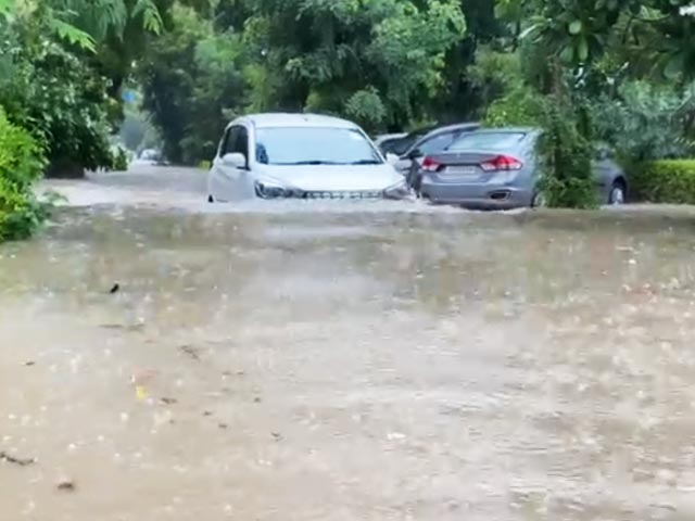 Rain, Waterlogging Spells Trouble In Gurgaon