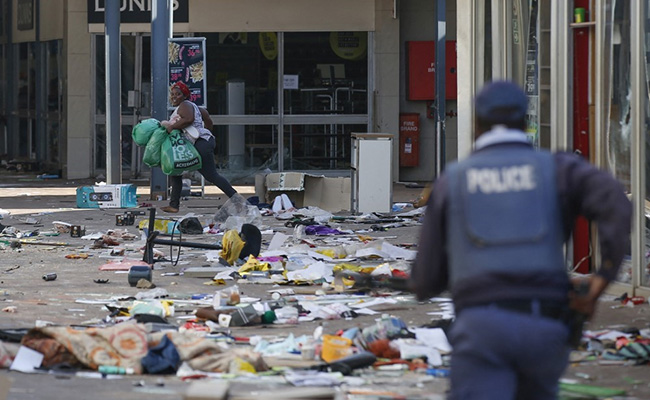 South Africa Unrest Was "Planned": President Cyril Ramaphosa