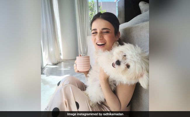 How Radhika Madan Keeps Up With Her "Fur Ball's Energy"