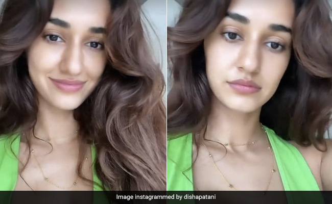 Like Disha Patani, Take On Gloomy Monsoon Days In A Neon Green Top
