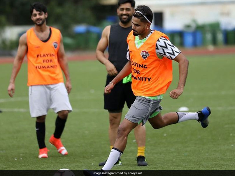 "Count Me In Next Time": Virat Kohli Reacts To All-Stars Football Match Featuring MS Dhoni, Shreyas Iyer