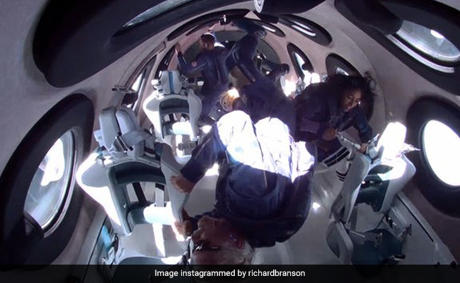 "Experience Of A Lifetime," Says Richard Branson After Space Flight