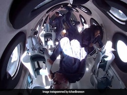 "Experience Of A Lifetime," Says Richard Branson After Space Flight "Experience Of A Lifetime," Says Richard Branson After Space Flight