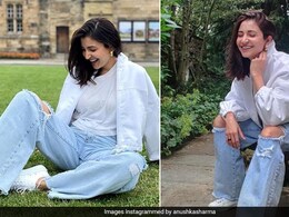 Anushka Sharma Is Treating Herself To A Scrumptious Sandwich And Some Hot Coffee, Take A Look