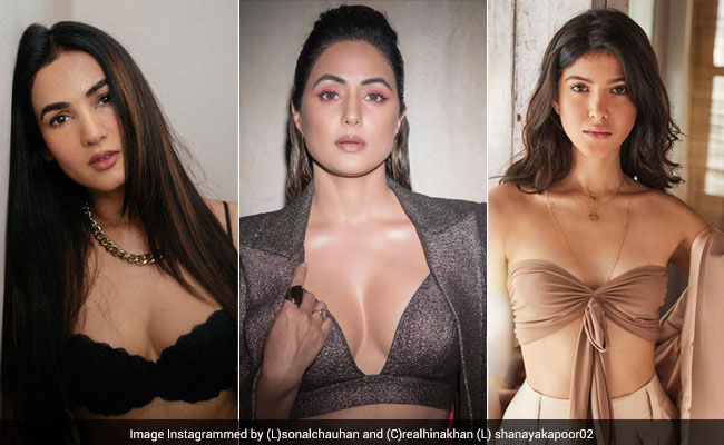 From Shanaya Kapoor To Hina Khan, Take Fashion Tips From These Celebrities And Their Bralette Styles