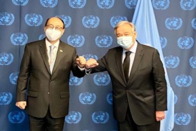 Foreign Secretary Meets UN Chief, Discusses Security Council Reforms