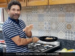 Watch: Sachin Tendulkar Cooks Up A Storm With Cricket-Style Commentary!