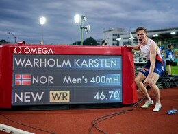 Karsten Warholm Shatters 29-Year-Old Men's 400m Hurdles World Record Ahead Of Tokyo Olympics