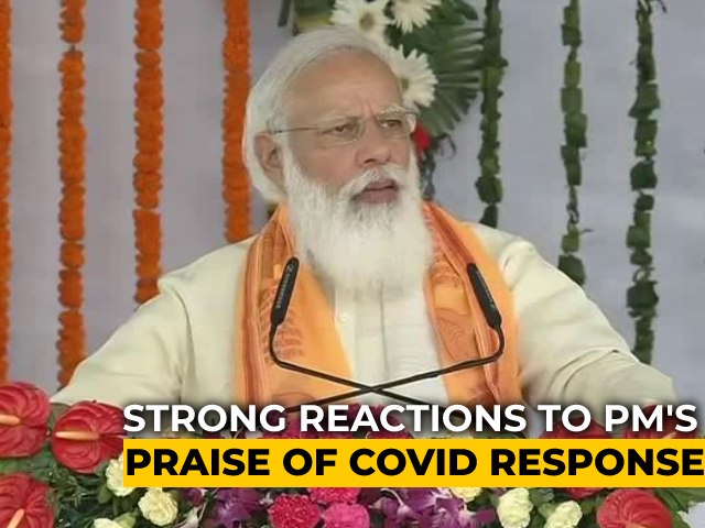 "UP's Handling Of 2nd Covid Wave Unparalleled", Says PM Modi In Varanasi
