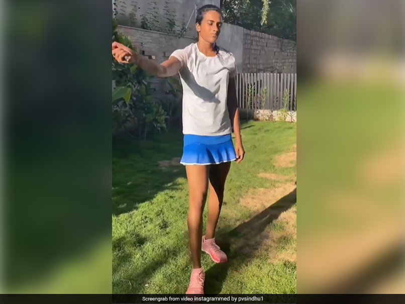 Watch: PV Sindhu Shares Video Of Taking On Her "Toughest" Competitor