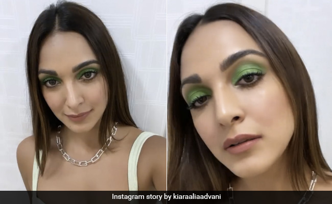 If Kiara Advani's Green Makeup Doesn't Make You Go Green With Envy, Then Nothing Else Will