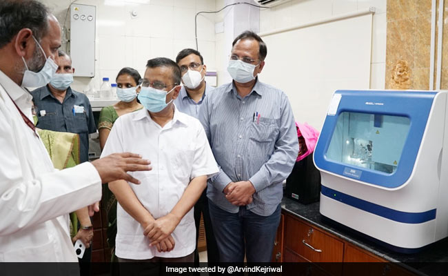 Arvind Kejriwal Inaugurates Genome Sequencing Lab At Delhi's LNJP Hospital