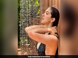 Raai Laxmi Takes On The Wild In Style Wearing A Gorgeous Black Bikini Raai Laxmi Takes On The Wild In Style Wearing A Gorgeous Black Bikini