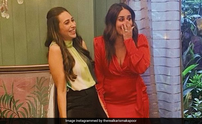 Karisma And Kareena Kapoor Are "Shooting Something Exciting." Excited Much?