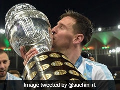 Tendulkar Congratulates Messi, Argentina On "Historic" Copa America Win