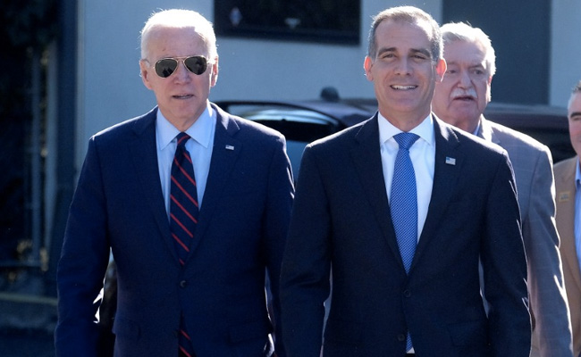 Joe Biden Nominates Los Angeles Mayor Eric Garcetti As US Ambassador To India