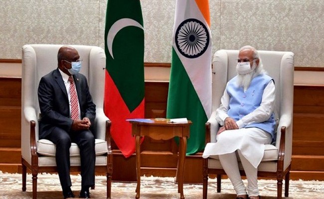 UN General Assembly President-Elect Abdulla Shahid Meets PM Modi