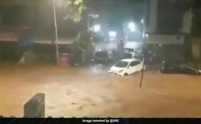 Videos: Cars Swept Away, Streets Flooded Amid Heavy Rain In Mumbai
