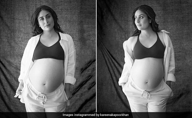 When Kareena Kapoor Showcased Her Baby Bump In A Stylish Sports Bra And Track Pants