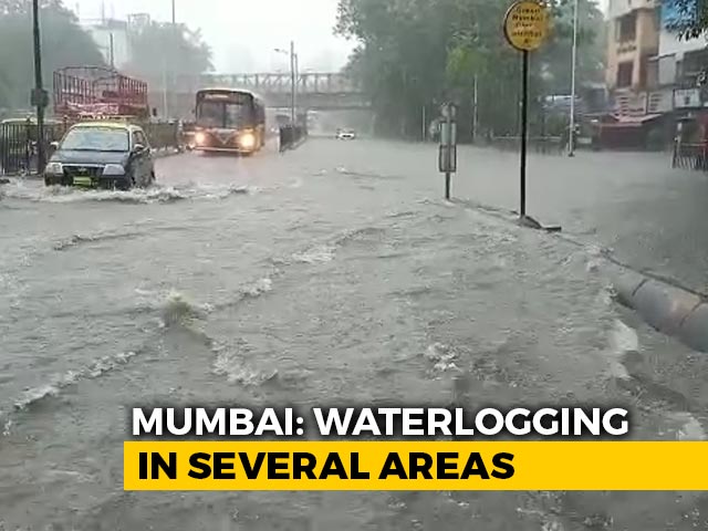 Heavy Rain In Mumbai, Many Areas Waterlogged