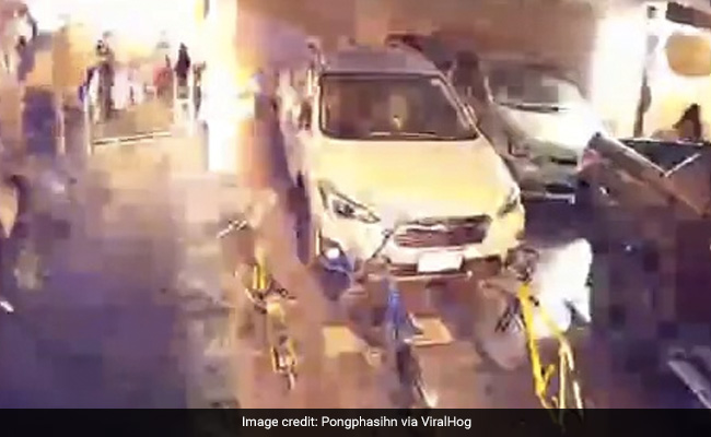 Watch: Windows Shattered In Huge Explosion At Chemical Plant