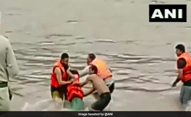 Girl Caught In Flash Flood Rescued In Jammu And Kashmir's Udhampur