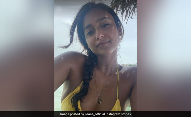 Ileana D'Cruz In A Sunny Yellow Bikini Can Even Put The Sun To Shame