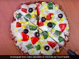 Watch: This No-Oven Maggi Pizza Brings Together The Best Of Both Worlds