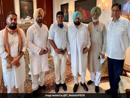 Amarinder Singh, Navjot Sidhu To End The Chill With Tea Party Today Amarinder Singh, Navjot Sidhu To End The Chill With Tea Party Today