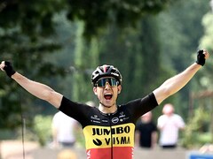 Wout Van Aert Towers On Tour De France's Iconic Mont Ventoux