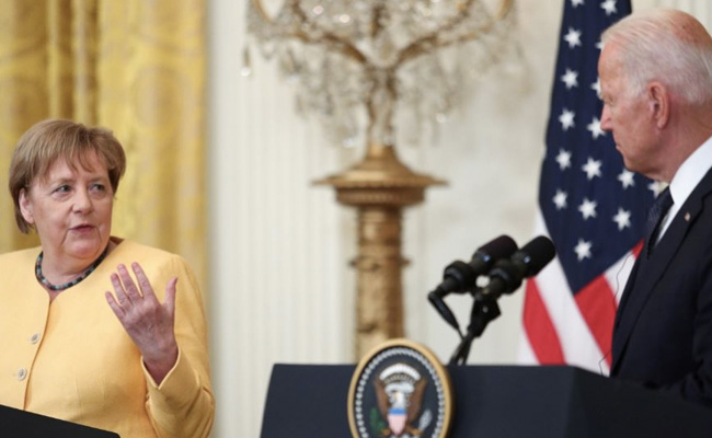 Angela Merkel Meets Joe Biden, Hails US-German Ties