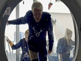 Virgin Galactic's Richard Branson Ready For Space Launch Aboard Rocket Plane Virgin Galactic's Richard Branson Ready For Space Launch Aboard Rocket Plane