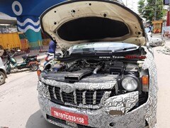 Mahindra XUV700 Engine Bay Uncovered In New Spy Photos